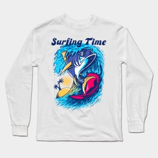 Surfing Time Long Sleeve T-Shirt